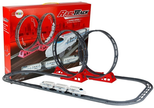 Trainieren Sie die Rennstrecke mit zwei Schleifen Race