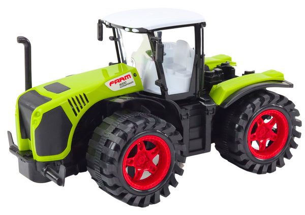 Farm Tractor Large Friction Drive Green Agricultural Vehicle