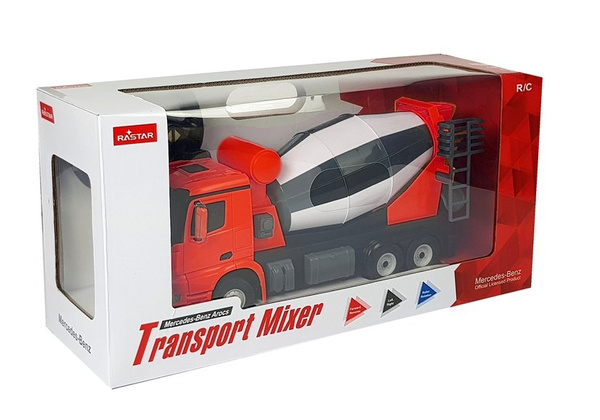 Auto RC Mercedes-Benz Arocs Rastar 1:14 Rot