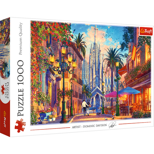 Puzzle - 1000 - Barcelona - Hiszpania - Trefl 10793