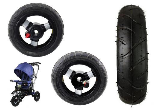 Kunststoffrad mit Gummireifen (aufblasbar) PRO 700 vorne