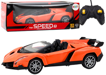 Car Remote Controlled Sports Car RC 1:16 Orange
