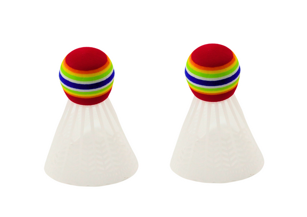 Badminton-Set mit leuchtenden Shuttle-Shuttles 2-tlg