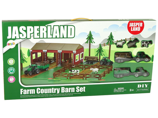 Farm Barn Animal Homestead Farm Two Tractors