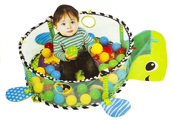 Baby Turtle Educational Mat 3in1 Pool of Balls