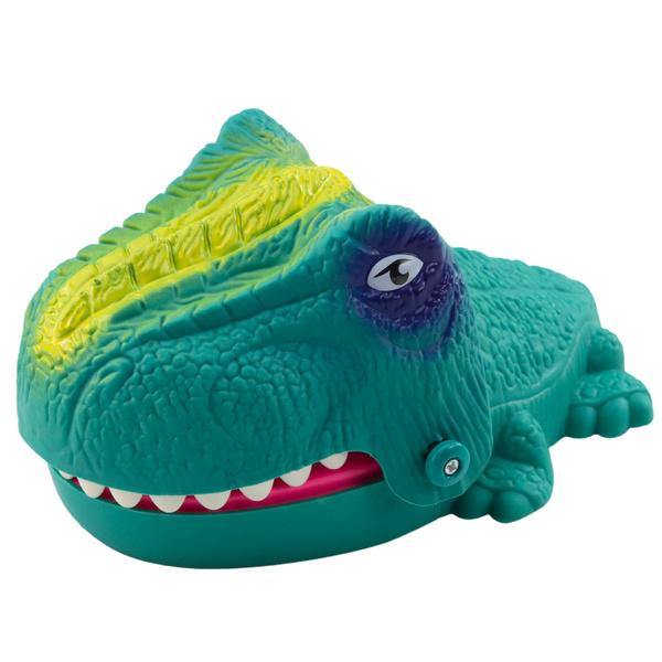 Green Dinosaur Biting Attack Arcade Game