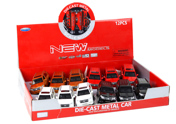 Metallauto 12 cm, Soundeffekte, Licht, verschiedene Farben