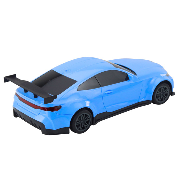 Ferngesteuerte Ladestation für Elektro-Sportwagen, blau