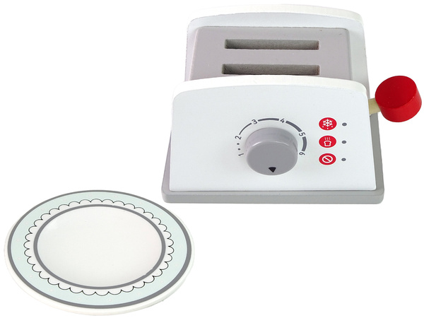 Holztoaster Frühstückszubehör Knopf für Kinder