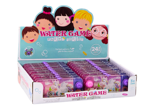 Arcade-Wasserspiel Purple Magic Unicorns Pad-Konsole