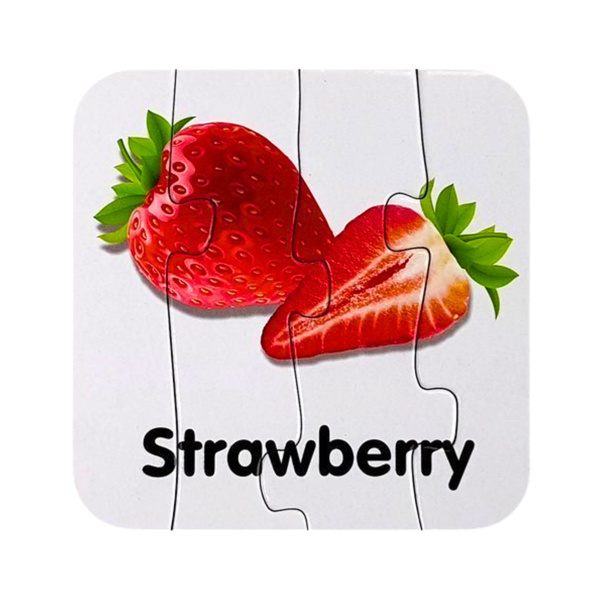 Educational Puzzle Fruit Jigsaw Puzzle 10 Connections