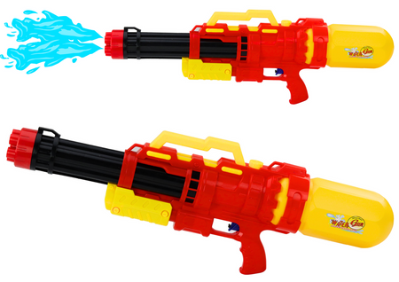 Large Water Gun 1580ml Pump Red