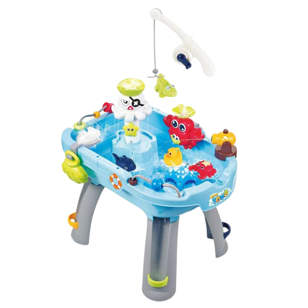 Interactive Water Table Fishing Water Accessories Blue