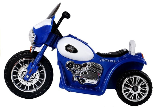 Motorrad JT568 Blau 1x35W LED Frontscheinwerfer Motorrad für Kinder