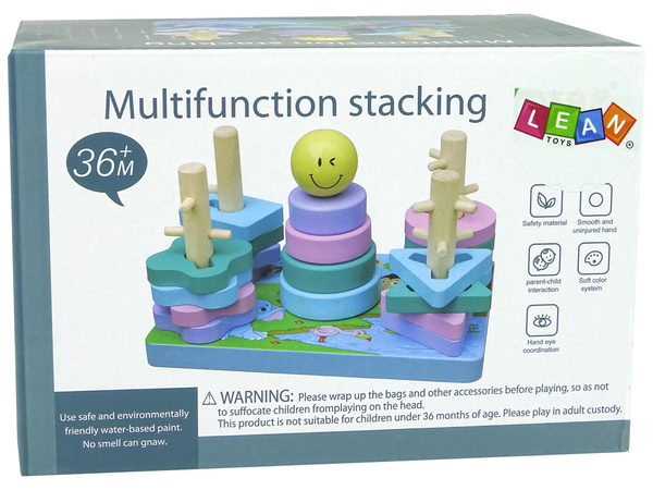 Holzbausteine Sortierer Meer Welt Pädagogische Perlen