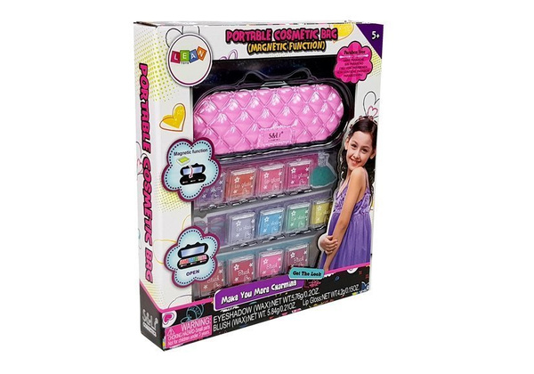 Makeup Set Case Eye Shadows Lip Gloss Blush