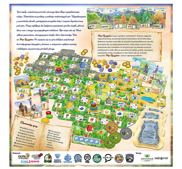 Family Game Five Summits: Mountain Adventures Trefl 02517