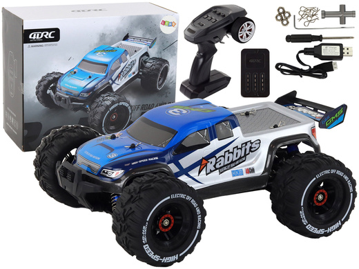 Rabbits RC Off-Road Car 4-Wheel Drive Blue 2.4G