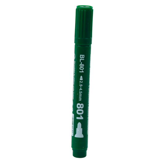 Permanent Marker Waterproof Green 2.5-4.5 mm