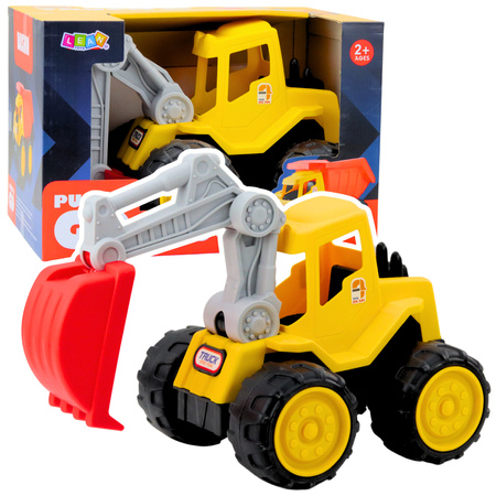 Backhoe Loader Garden Sand Children's Yellow