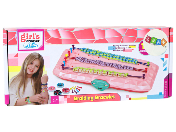 Bracelet Making Kit Pink Box