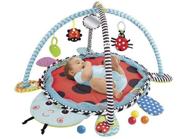 Lernmatte Biedronka Laufstallbälle für Babys