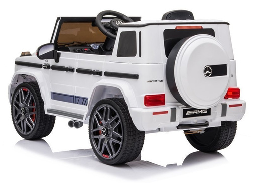 Mercedes G63 AMG Electric Ride On Car – White