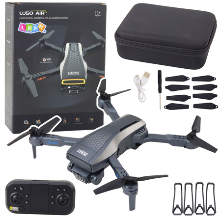 Drone LU50 Air Dual Camera HD MV Video LED Lights App