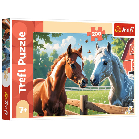 Puzzle 200 - Horses in the Glade - Trefl 13328