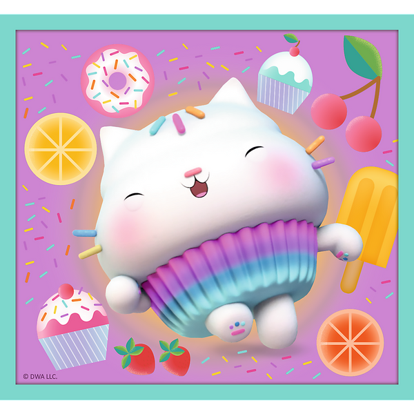 Puzzle - 10w1 - W świecie Gabi - Koci Domek Gabi - Trefl 96003