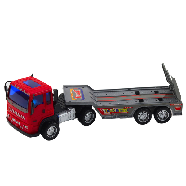 Set Truck Tow Truck Semi-trailer Crawler Excavator