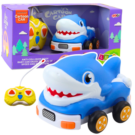 Ferngesteuertes Auto RC für Kleinkinder Blue Shark