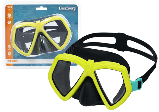 Mask Swimming Goggles Yellow Bestway 22040