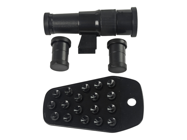 Scientific Educational Telescope With Yellow A Phone Holder