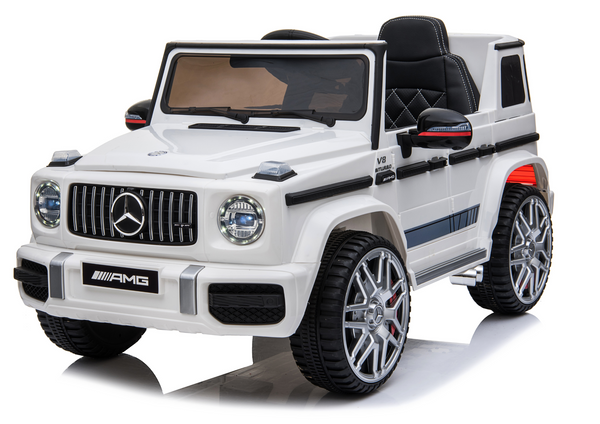 Elektroauto Mercedes G63 Weiß