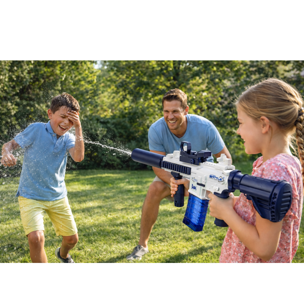 Electric Rifle Weapon Water Gun M416 Blue 62 cm