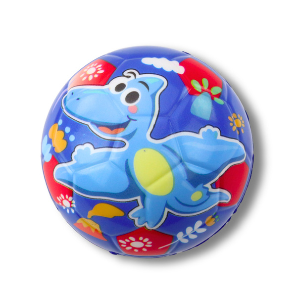 Hüpfball Knetschaumball Dinosaurier Bunt 10cm