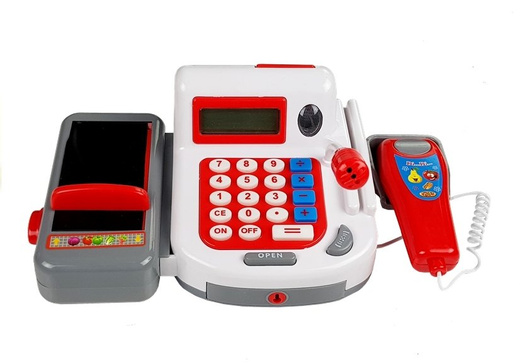 Registrierkasse mit Trolley Baskets & Zubehör