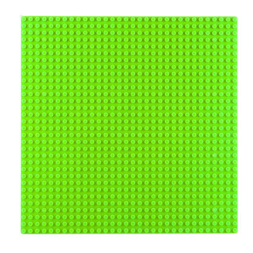Bauplatte für Bauklötze Hellgrün 25,5x25,5 cm