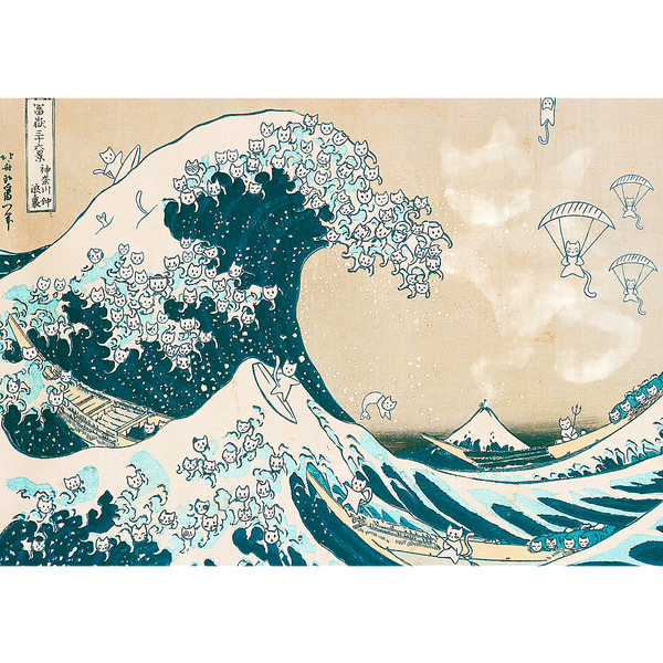 Puzzle – 500 – The Great Cat Wave Trefl 37537