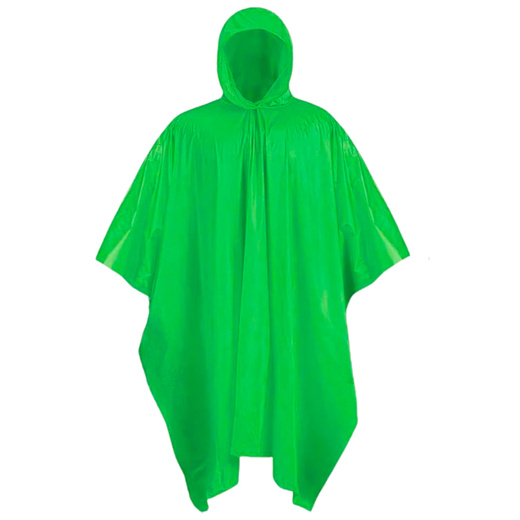 Reusable Raincoat Green 132 x 203 cm