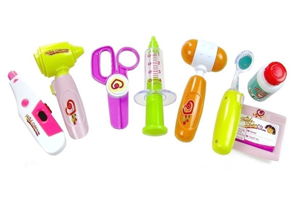 Arztkoffer Doktor Arzt Koffer + Zubehör Stethoskop Spielzeug für Kinder 3+