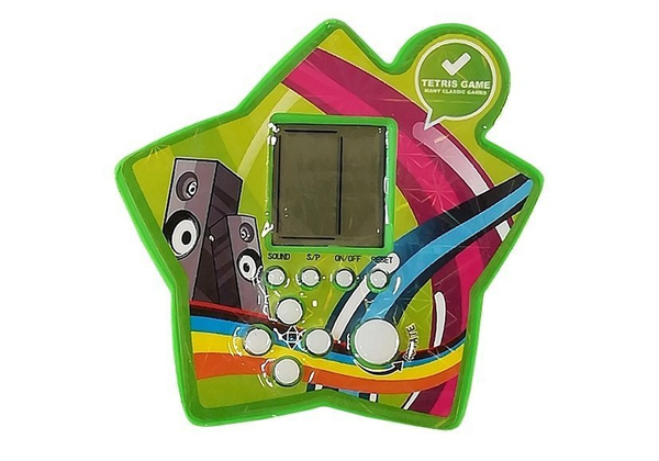 Tetris-Spiel Spielkonsole Tetris Spiel verschiedene Farben