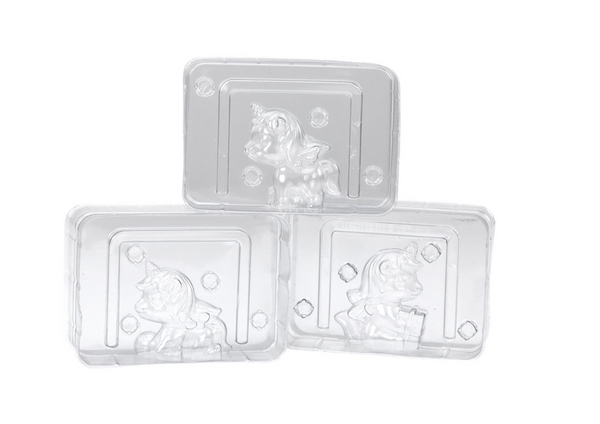 Kreatives künstlerisches Einhorn-3D-Gipsfarben-Set