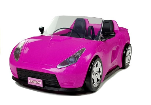Puppenauto Pink Cabriolet 34 cm