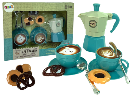 Kaffeekuchen-Set Blau