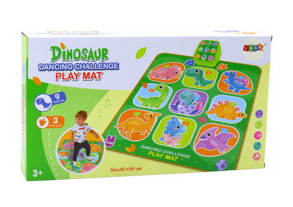 Interactive Mat Dinosaurs Dance Challenge 5 Fun Modes