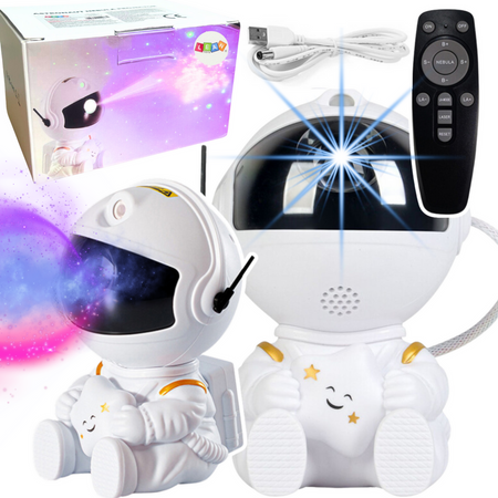 Astronaut Projector With Star LED USB Remote Control