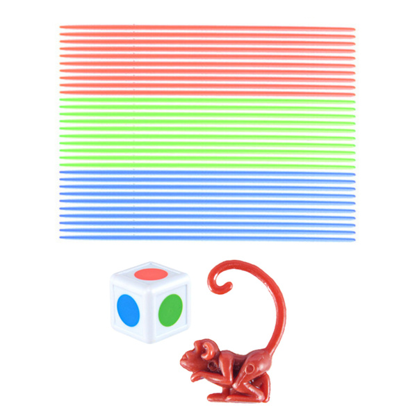 Familien-Arcade-Spiel Springende fallende Affen Palme 30cm