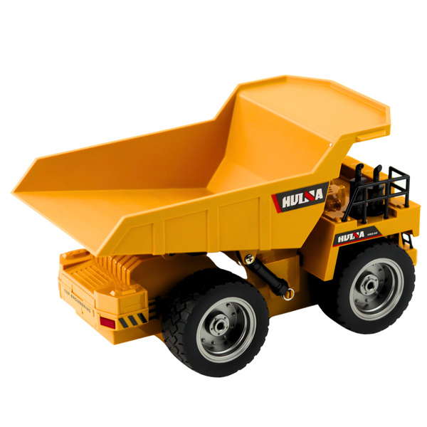 Huina Remote Controlled RC Dumper Truck Yellow 9-CH 1:18